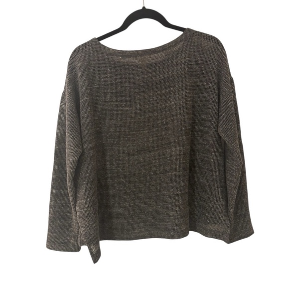 Eileen Fisher Waffle Knit Sweater - Picture 3 of 5